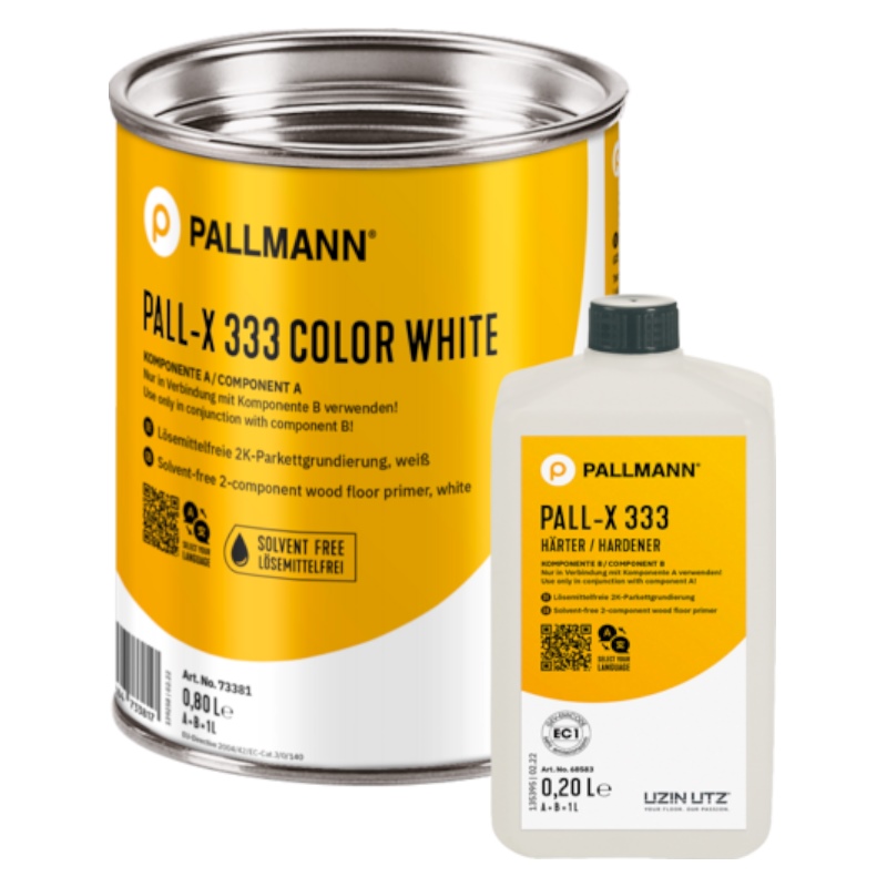 Pallmann 2K Ölgrundierung PALL-X 333 White - 1 Liter - Parkettprofi Naturboden & Türen Fründ Leipzig